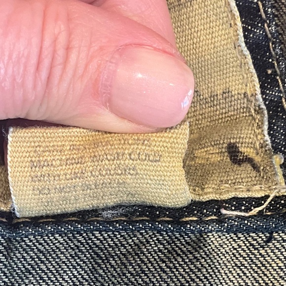 Smoke Rise Americana Denim 3D Flag Vest Cool Distressed Patriotic Blue Red Men S - Picture 7 of 8